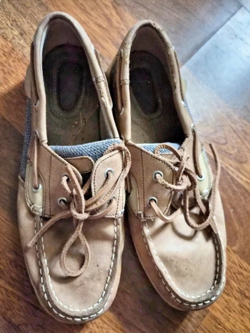 Sperry Songfish Boat Shoe Brown Lace-Up Moccasins